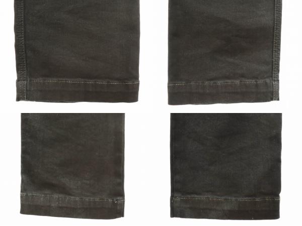 【中古】リックオウエンス Rick Owens DRKSHDW ダークシャドウ 22AW TOOTHFACE BELAS ワックスドコットン パンツ_8