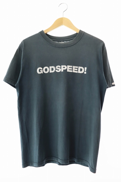 【中古】ナンバーナイン NUMBER (N)INE 初期 GODSPEED! T-SHIRT 半袖Tシャツ 3 黒 ブラック ☆AA★ 250604 メンズ