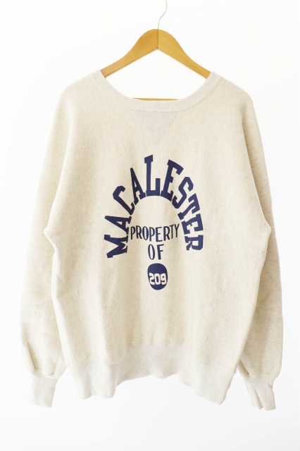 当店取り扱い Champion◇スウェット/XL/コットン/GRY/プリント