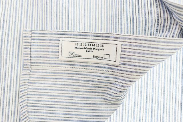 中古】マルタンマルジェラ Martin Margiela 12AW ストライプ 長袖