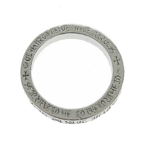 【新品】スペーサーリング3mm FK YOU silver925 18号 CHROME HEARTS 3mm スペーサーリング FUCK YOU リング 12 シルバー 925