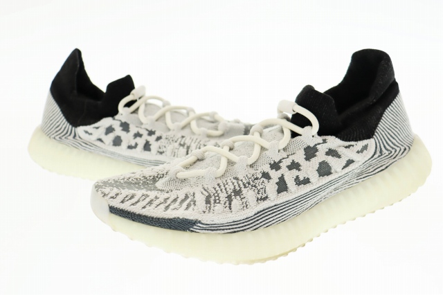 【中古】アディダス adidas YEEZY 350 V2 CMPCT Slate White イージーブースト350V2 IG9608 ☆AA★▲■250614