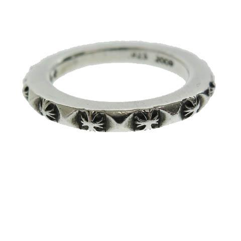 【中古】クロムハーツ CHROME HEARTS True fucking punk Ring CH Plus トゥルー ファッキン パンク リング▲250628