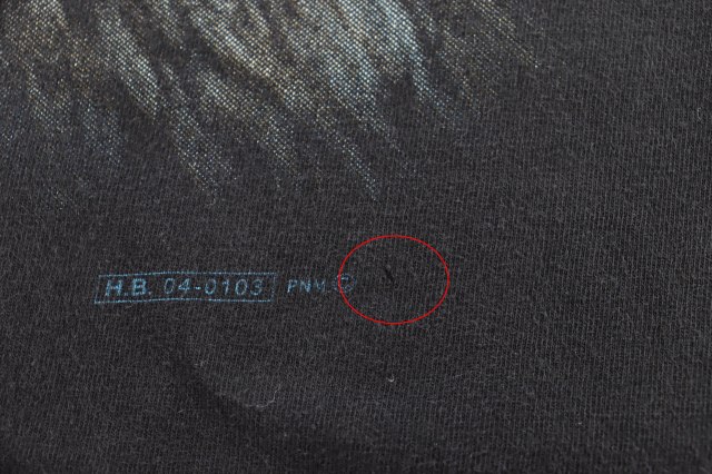 中古】カイザークラーク ヴィンテージ リメイク プリント ウルフ 半袖T