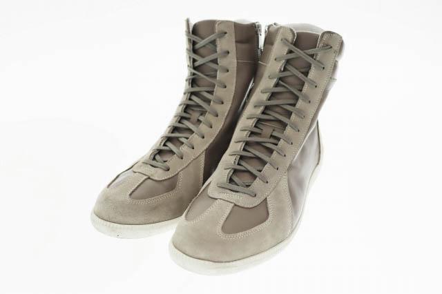 【中古】ノンネイティブ nonnative TROOPER TRAINER HI トルーパー トレーナー ハイ 牛革 スニーカー 42 ●▲■250706