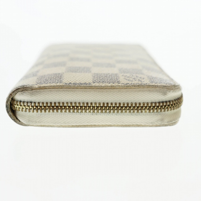 ルイヴィトン アズール ジッピーウォレット 美品】ルイヴィトン ダミエ