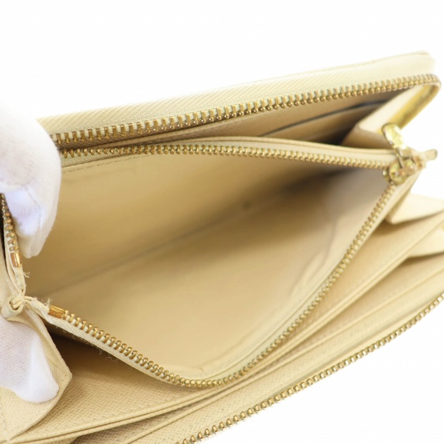 ルイヴィトン ダミエ ラウンドファスナー ジッピーウォレット アズール