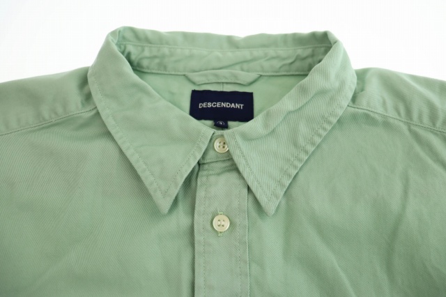 中古】ディセンダント DESCENDANT 25SS KENNEDY'S TWILL LS SHIRT ワン