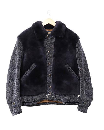 【中古】テンダーロイン TENDERLOIN サンプル品 T-GRIZZLY JKT グリズリー ボア ジャケット ブルゾン M ☆AA★250821