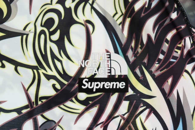 中古】シュプリーム × ザ ノース フェイス 22AW 総柄 ドラゴン