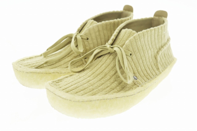 【中古】クラークス clarks ×Liam Gallagher Oasis Desert Rain Maple Cord 26181153 ▲■250721