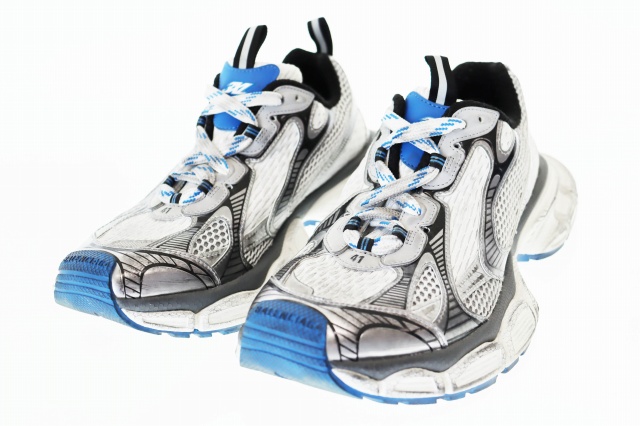 【中古】バレンシアガ BALENCIAGA 3XL Sneaker ローカットスニーカー 734734 27 グレー ☆AA★▲250820 メンズ
