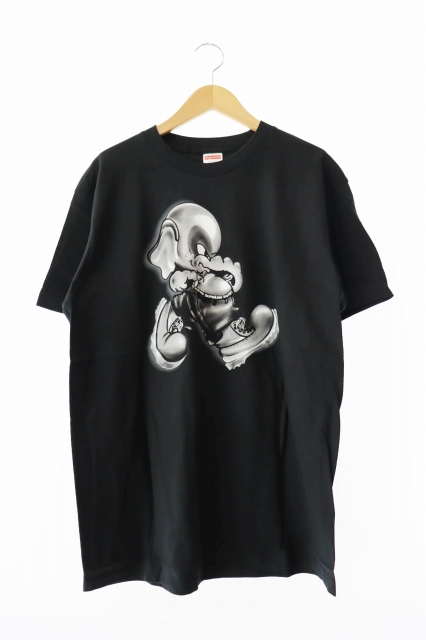 【中古】シュプリーム SUPREME 22AW Elephant Tee エレファント プリント 半袖Tシャツ M 黒 ブラック ☆AA★ 250903