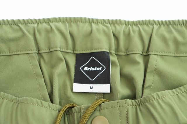 【中古】エフシーレアルブリストル F.C.Real Bristol FCRB ヴェンチレーション リブ パンツ FCRB-250070 M グリーン