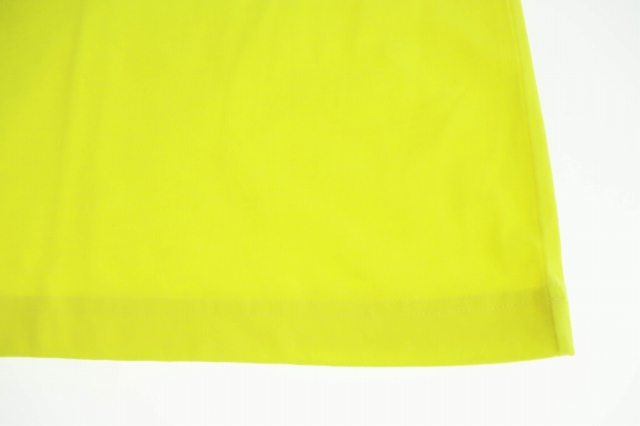 【中古】ヴェトモン ベトモン バック バーコード タグ パッチ ロゴ 半袖Tシャツ SS20TR305 XL イエロー ☆AA★ 250907 中古】ヴェトモン ベトモン バック バーコード タグ パッチ ロゴ 半袖T