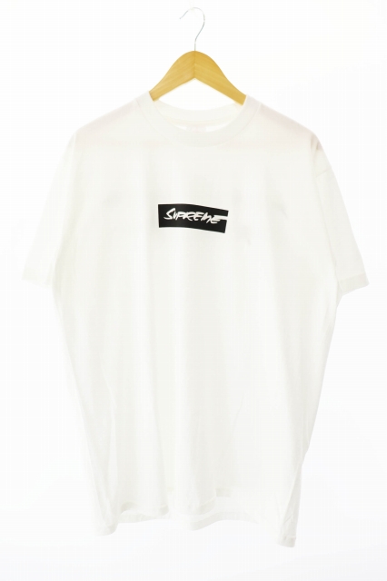 【中古】シュプリーム SUPREME 24SS Futura Box Logo Tee White フューチュラ ボックス ロゴ 半袖Tシャツ M ホワイト
