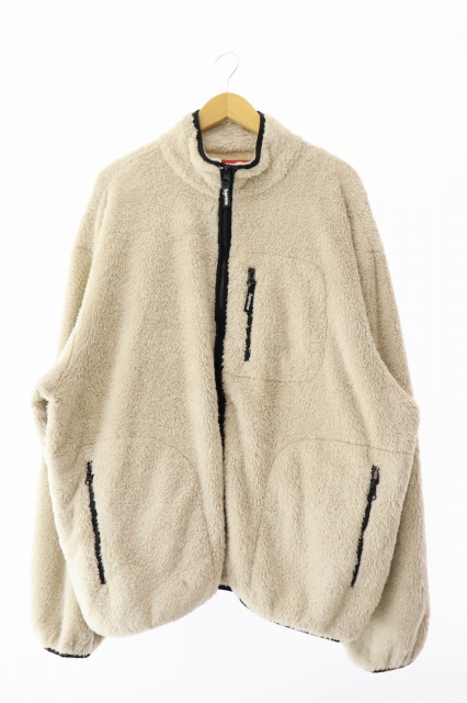 【中古】シュプリーム 24AW Kate Moss Fleece Jacket ケイトモス フリース ジャケット XL ナチュラル ☆AA★ 250908