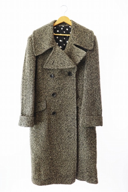 【中古】ヨウジヤマモト YOHJI YAMAMOTO POUR HOMME プールオム ウール トレンチコート HC-C07-117 2 ☆AA★● 250915