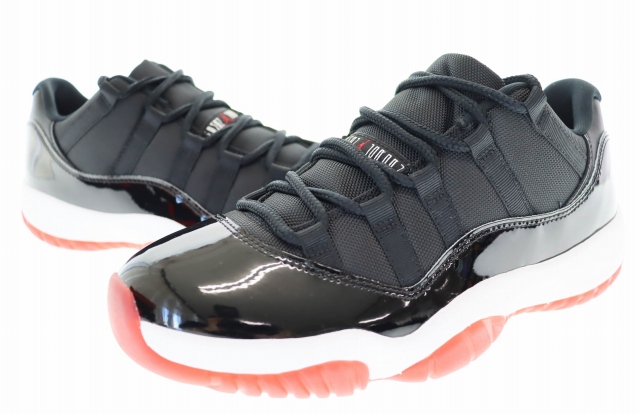 【中古】ナイキ NIKE AIR JORDAN 11 RETRO LOW Bred 2025 エアジョーダン11 ロー ブレッド FV5104-006 27 ▲■250814