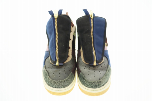 【中古】ナイキ NIKE ×Travis Scott AIR FORCE 1 LOW CACTUS JACK Multi Color CN2405-900 ☆AA★▲■250910