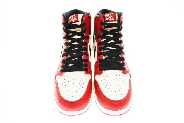 【中古】ナイキ NIKE GS AIR JORDAN 1 HIGH OG LOST&FOUND CHICAGO ロスファン FD1437-612 ▲■250815