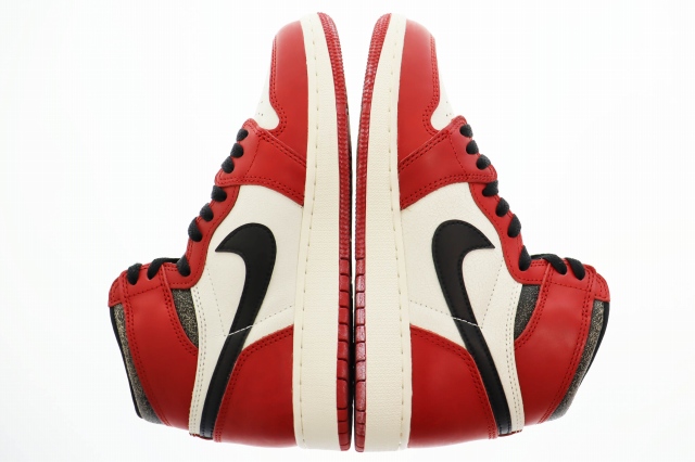 【中古】ナイキ NIKE GS AIR JORDAN 1 HIGH OG LOST&FOUND CHICAGO ロスファン FD1437-612 ▲■250815