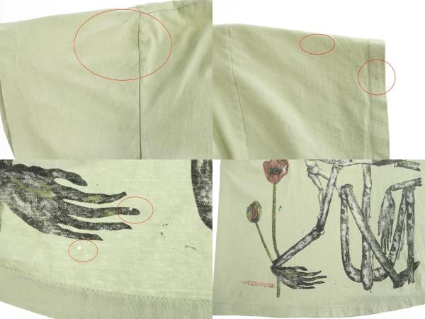 【中古】ヴィンテージ VINTAGE 90s 1993年 NIRVANA ニルヴァーナ INCESTICIDE GREEN TEE 半袖 Tシャツ バンドT 250814_5