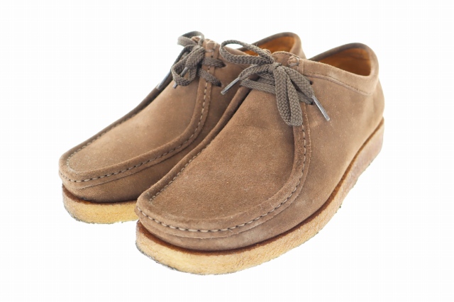 【中古】PADMORE&BARNES ORIGINAL BOOT パドモア アンド バーンズ ワラビー ブーツ 7 ブラウン ●▲■250823 メンズ