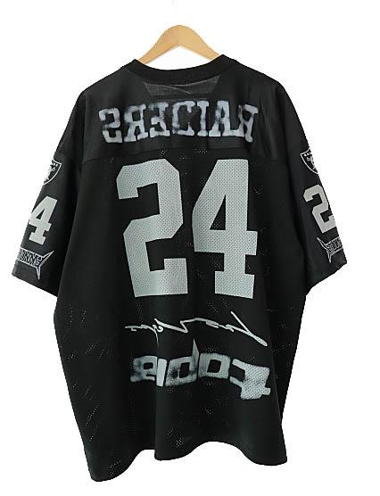 【中古】トラヴィス スコット コンプレックスコン限定 ×NFL LAS レイダース 24AW ゲーム シャツ Tシャツ XL黒 250821_1