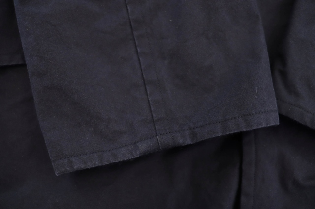 中古】コモリ COMOLI 22AW コットン ベンタイル フーデッド コート W03