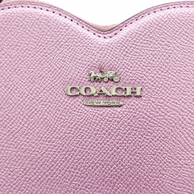 【中古】コーチ COACH ハート クロスボディ ショルダーバッグ CP020 ピンク ブランド古着ベクトル 中古☆AA★ 250829 中古】コーチ COACH ハート クロスボディ ショルダーバッグ CP020