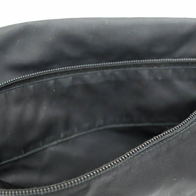 【中古】プラダ PRADA トライアングル ロゴ ナイロン メッセンジャー ショルダー バッグ BT6671 黒☆AA★●▲■260220_7