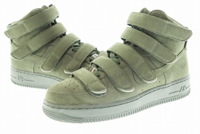 【中古】ナイキ NIKE ×Billie Eilish ビリー・アイリッシュ AIR FORCE 1 HIGH 07 SP Sequoia DM7926-300 ▲■250913