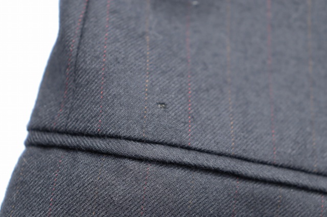 【中古】イヴサンローラン YVES SAINT LAURENT Pour Homme 90s ネーム入 ストライプ ダブル セットアップ ●260218_7