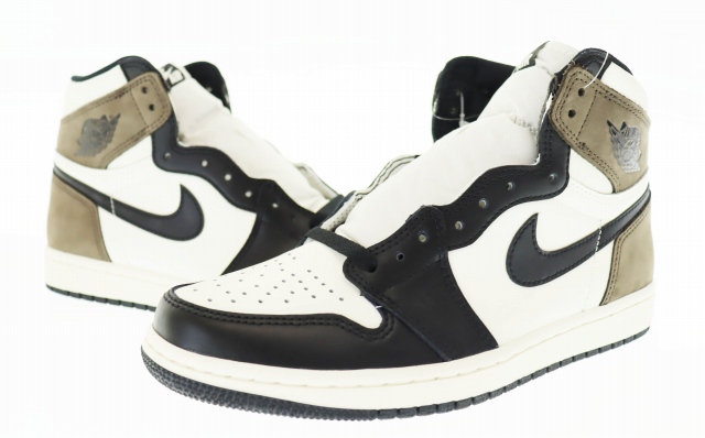 【中古】ナイキ NIKE AIR JORDAN 1 RETRO HIGH OG Dark Mocha エアジョーダン1 ハイ 555088-105 ▲■250915