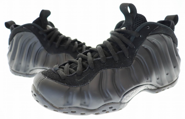 【中古】ナイキ NIKE AIR FOAMPOSITE ONE Black エアフォームポジット ワン FD5855-001 27 ブラック ▲■250917