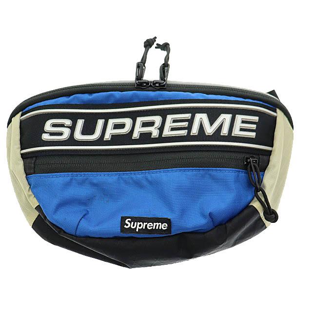 【中古】シュプリーム SUPREME 23AW Waist Bag ロゴ ナイロン ウエスト ボディ バッグ マルチカラー ☆AA★▲251007