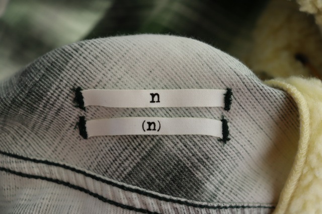 【中古】ナンバーナイン NUMBER (N)INE 09AW PULLOVER BOA CHECK SHIRT ボア チェック 長袖シャツ NNS-F904 3 250926_2