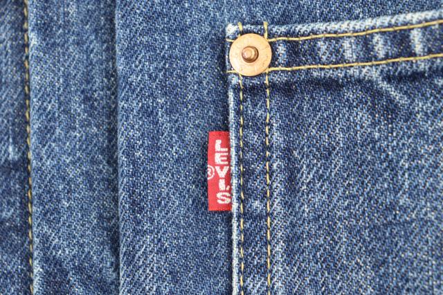 中古】リーバイス Levi's 90s 71506 1st 大戦モデル復刻 BIG E 革