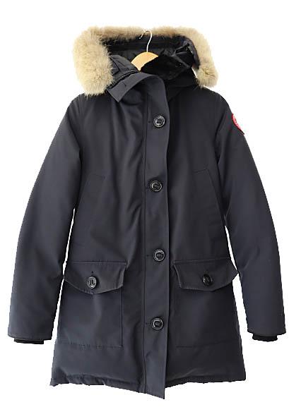 【中古】カナダグース   BRONTE PARKA ブロンテ パーカ ダウン ジャケット 2603JL S 紺ネイビー 251102