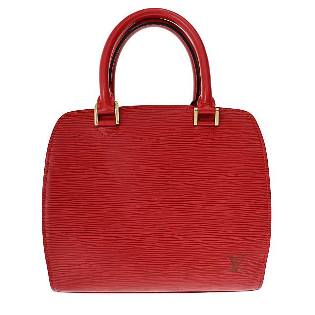 【中古】ルイヴィトン LOUIS VUITTON エピ ポンヌフ 2WAY ハンド ショルダー バッグ 赤 レッド M52057●▲■251003