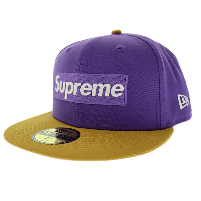 【中古】シュプリーム SUPREME ×New Era ニューエラ 22SS 2-Tone Box Logo 2トーン ボックス ロゴ キャップ▲251006