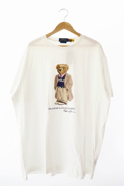 【中古】ポロ ラルフローレン POLO RALPH LAUREN クラシック フィット ポロベア ジャージー 半袖Tシャツ XL●■250923