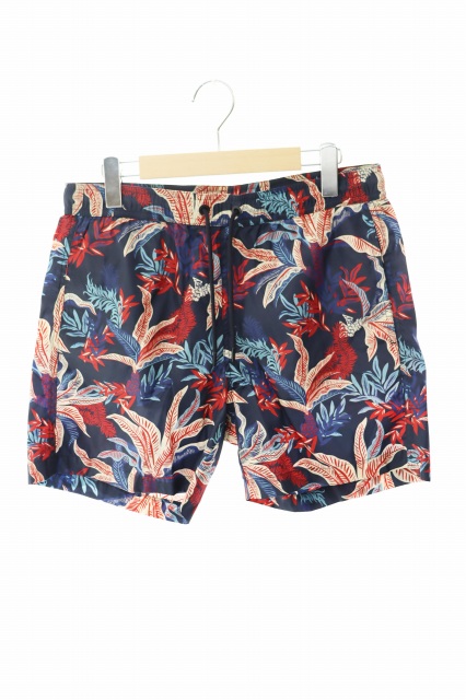 【中古】モンクレール MONCLER BOXER MARE 総柄 ショーツ ハーフ パンツ D10910078700 5398U M マルチカラー 260220