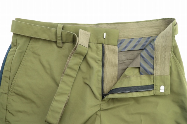 【中古】サカイ sacai ベルテッド ショーツ 24-03400M 2 オリーブ ブランド古着ベクトル 中古260219 メンズ_3