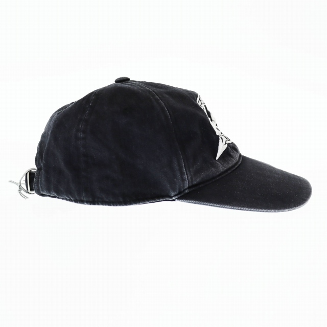 中古】MASU エムエーエスユー 25AW MB EMBROIDERY CAP BLACK ロゴ刺繍