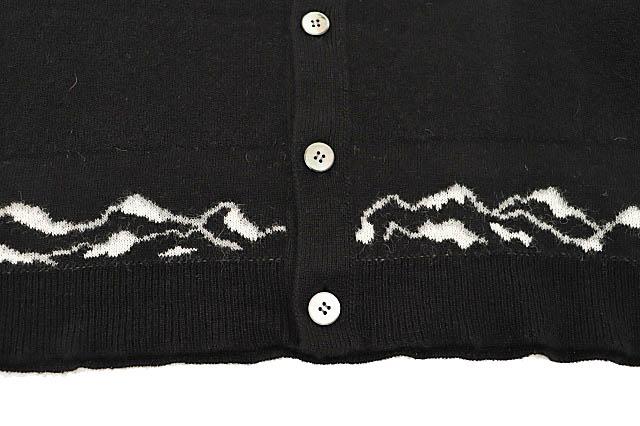 【中古】STEAF スティーフ 25AW POLO KNIT CARDIGAN NIGHT BLACK ポロ ニット カーディガン ジャケット L黒●■251003