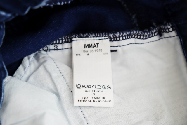 中古】INNAT インアット INDIGO BOOTCUT 5P PT ブーツカット