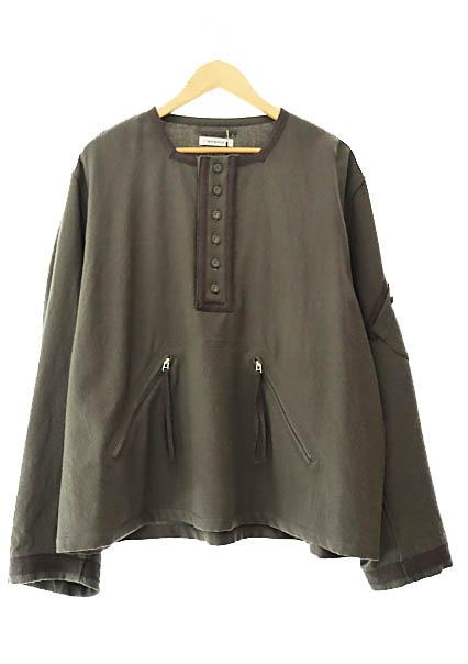 【中古】MATSUFUJI マツフジ 25AW Milling Wool Pullover Jacket ミリング ウール プルオーバー ジャケット●■251007