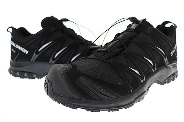 【中古】サロモン Salomon XA PRO 3D V9 GORE-TEX ゴアテックス ランニング スニーカー 393322 28 黒▲■251002